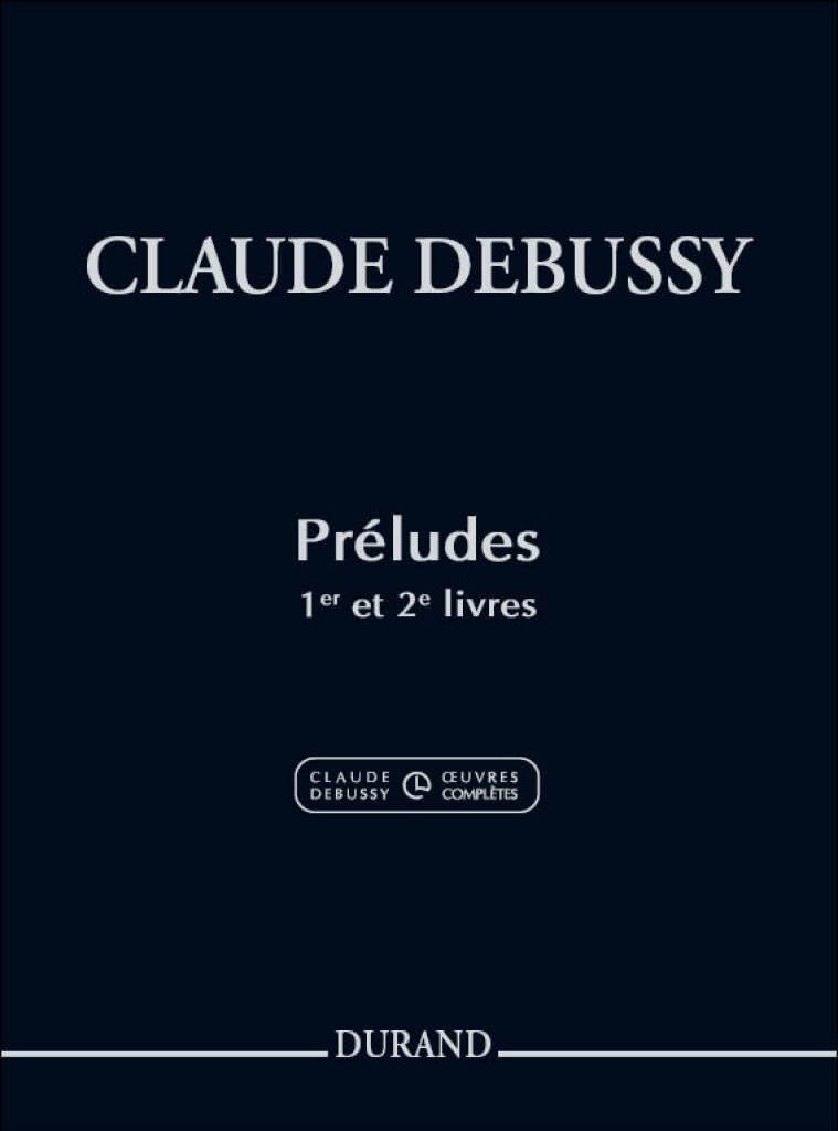 Preludes (1er et 2e livres) piano book