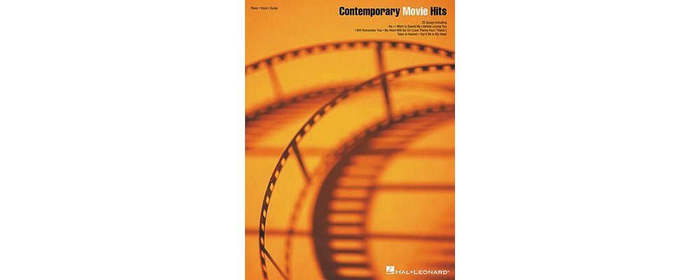 Contemporary Movie Hits Sheet Music