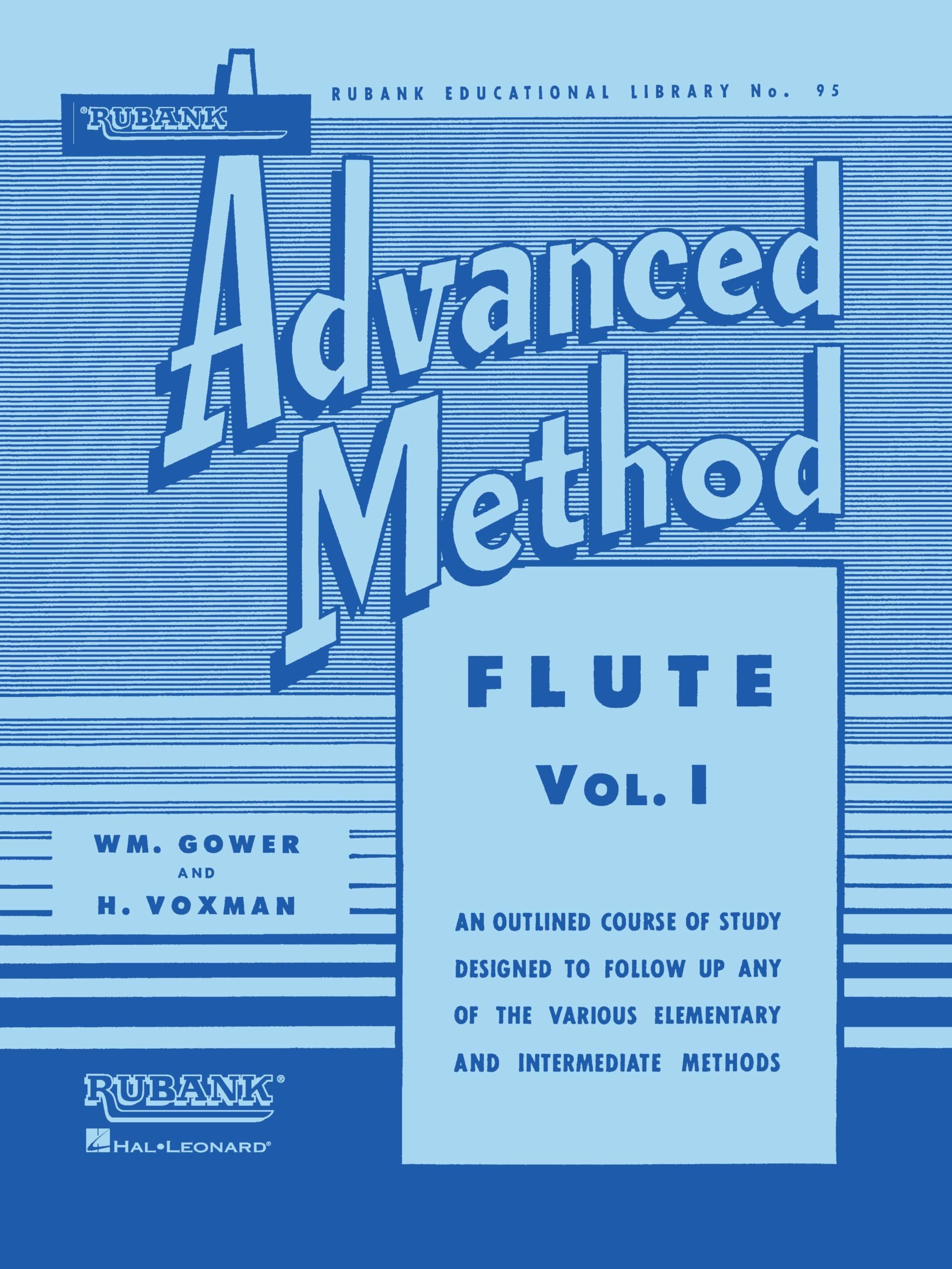 Rubank Advanced Method - Flute Vol. 1 (Rubank Educational Library No. 95, Band 95) (Rubank Educational Library No. 95, 95, Band 1) Sheet Music
