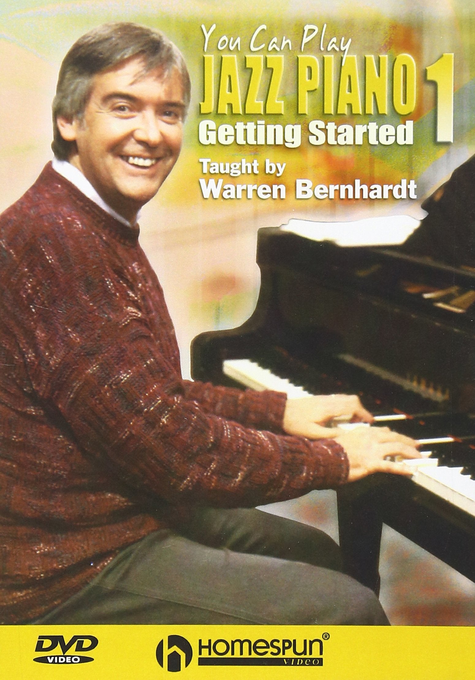MUSIC SALES LTD - Piano - Bernhardt Warren - You Can Play Jazz Piano 1 dvd