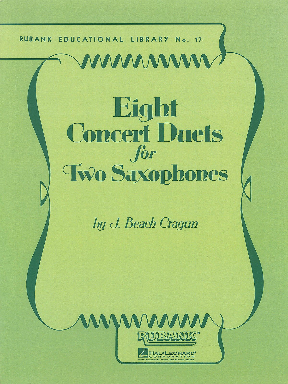 Eight Concert Duets for Two Saxophones Social Sciences
