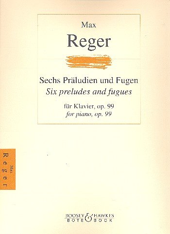 Six Preludes and Fugues: op. 99. piano. book