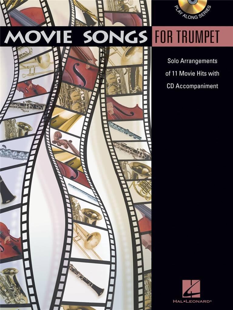 Movie songs trompette +cd book