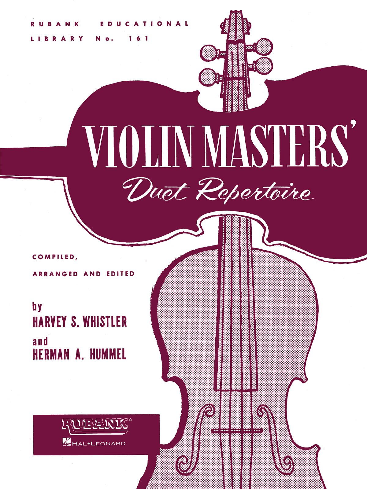 Violin Masters' Duet Repertoire (Rubank Educational Library) Sheet Music
