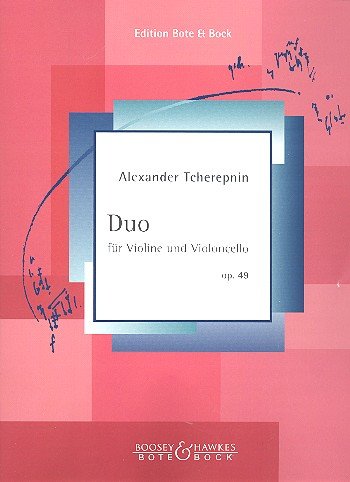 Duo: op. 49. Violine und Violoncello. Sheet Music