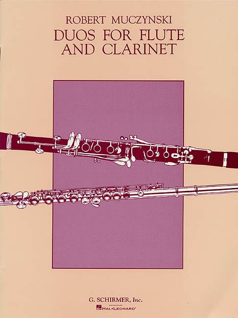 Duos for Flute & Clarinet: Score and Parts book