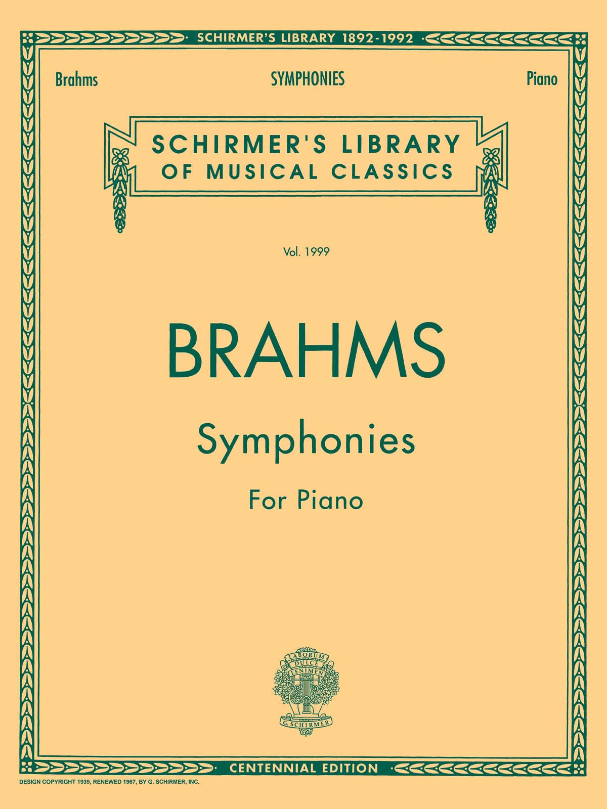 Symphonies for Solo Piano Sheet Music