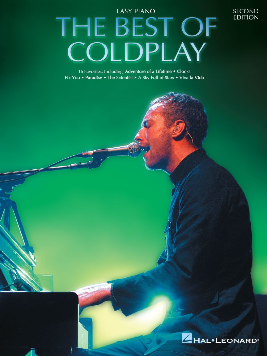 The Best of Coldplay for easy piano. book