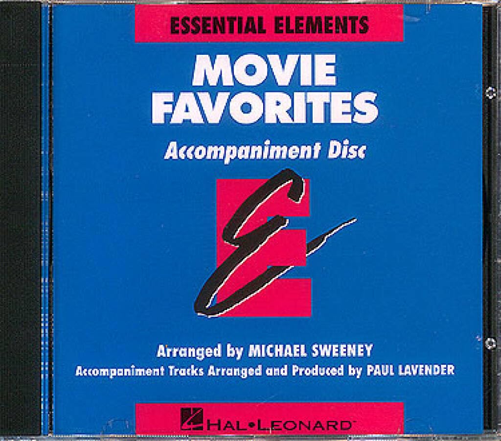Essential Elements - Movie Favorites (CD). Blasorchester. CD: Accompaniment Cd Social Sciences