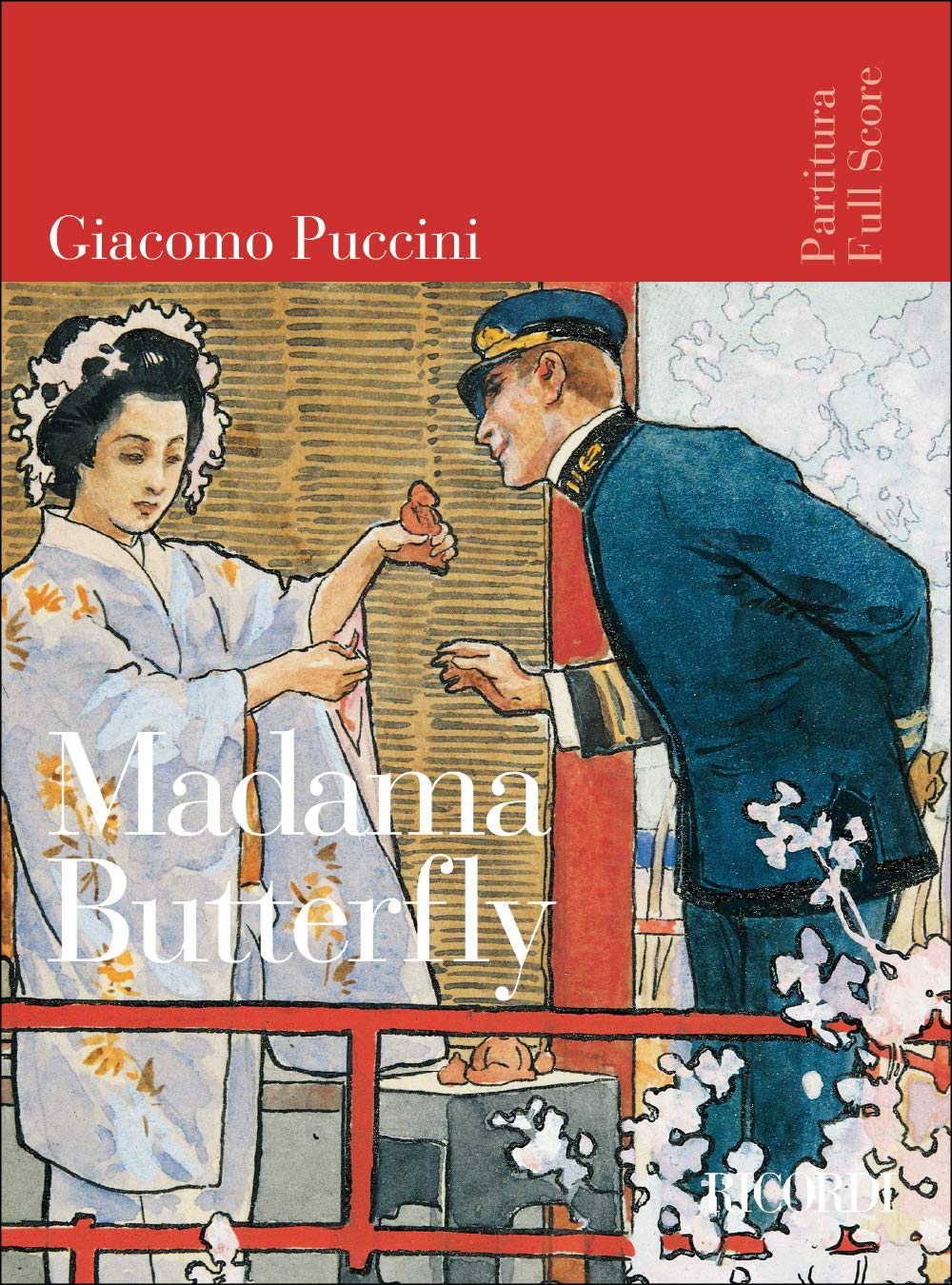 Madame Butterfly. Chœur Mixte et Ensemble. Conducteur book