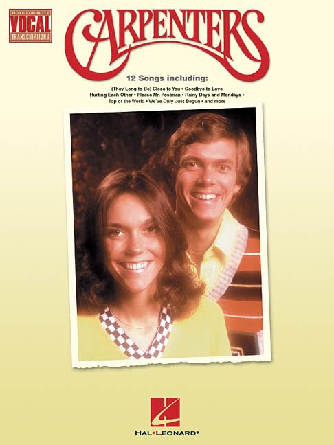 Product Image: Carpenters: Note-For-Note Vocal Transcriptions