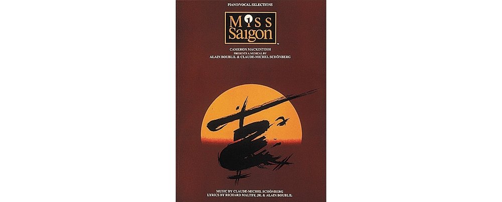 Miss Saigon: Piano Vocal Selections book