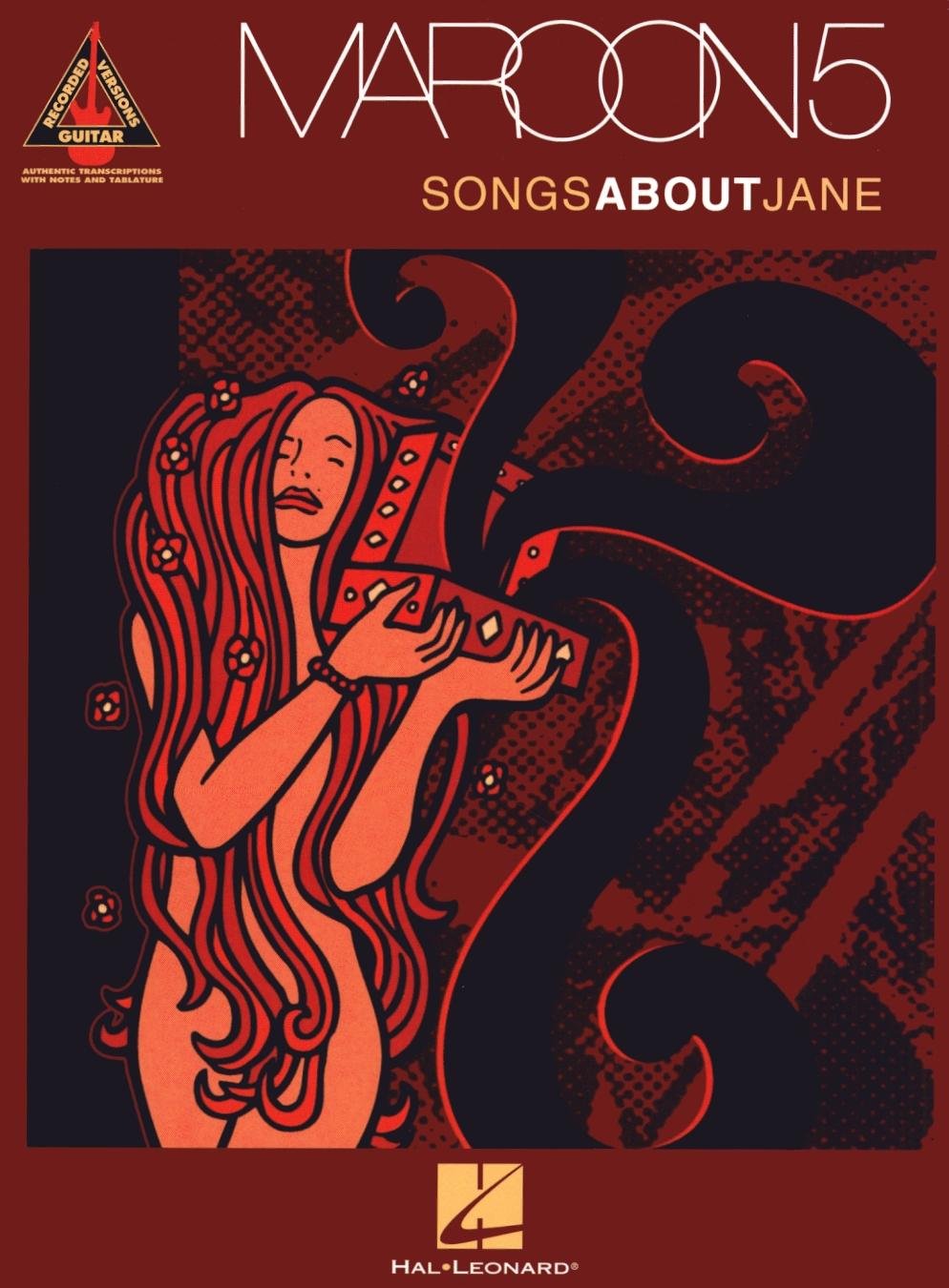 Maroon5 - songs about jane guitare book
