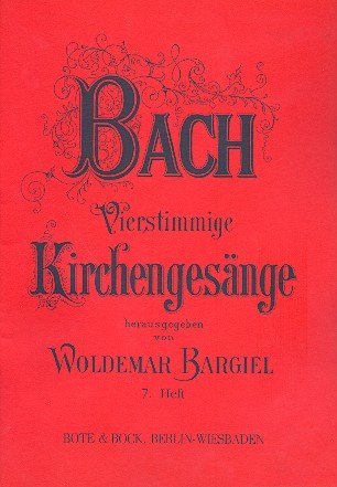 Vierstimmige Kirchengesänge: 275 Choräle in alten Schlüsseln. Band 7 Nr. 155-206. gemischter Chor (SATB) a cappella. Chorpartitur. Sheet Music