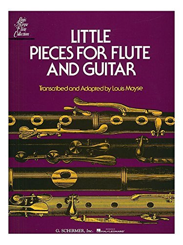Little Pieces For Flute And Guitar. Für Querflöte, Gitarre Music