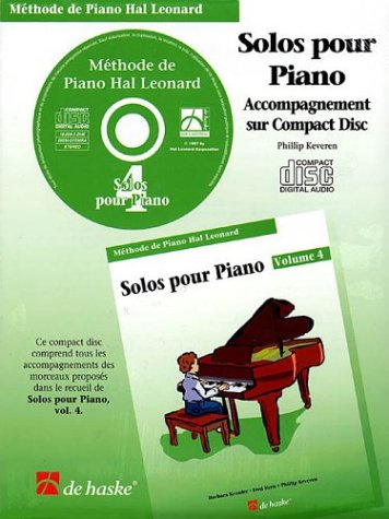 Piano Solos Book 4 - CD - French Edition: Hal Leonard Student Piano Library Social Sciences