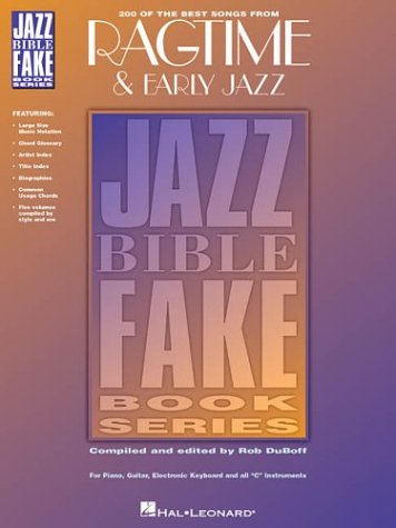 Ragtime & Early Jazz - 1900-1935 (Jazz Bible Fake Book Series) Social Sciences