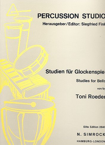 Studien: für Glockenspiel, Cymbales antiques und Röhrenglocken. Glockenspiel. Sheet Music