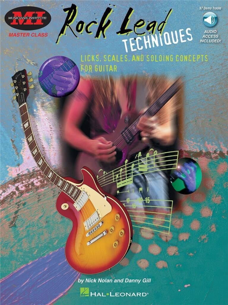 M. I. Rock Lead Techniques (Nolan/Gill) MIMC Book/Cd -Album-: Noten, CD für Gitarre (Musicians Institute) Social Sciences