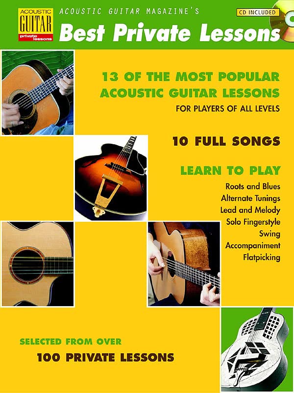 Accoustic Guitar Magazine's Best Private Lessons Sheet Music