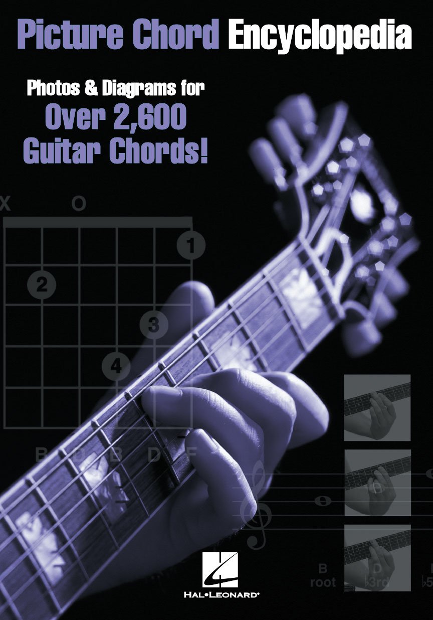 Picture chord encyclopedia guitare book