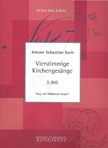 Vierstimmige Kirchengesänge: 275 Choräle in alten Schlüsseln. Band 3 Nr. 59-68. gemischter Chor (SATB) a cappella. Chorpartitur. Sheet Music