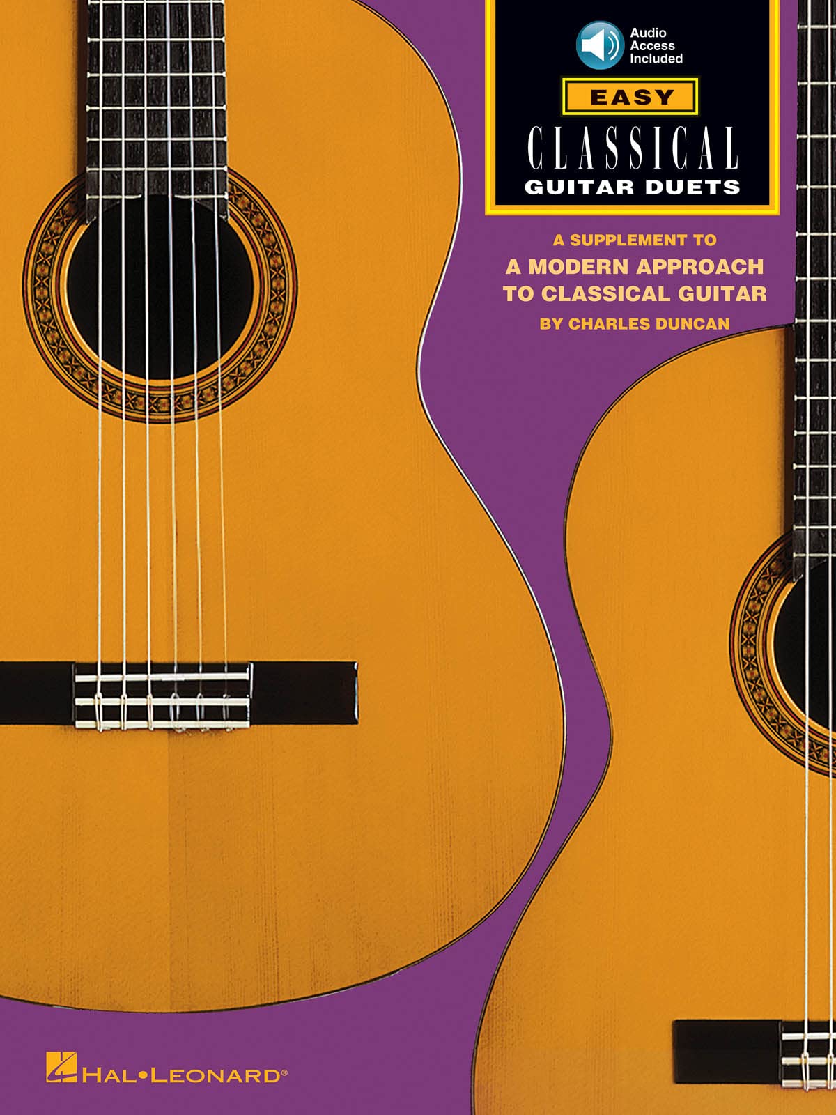 Easy Classical Guitar Duets: Noten, CD, Sammelband für Gitarre: Book/Online Audio Sheet Music
