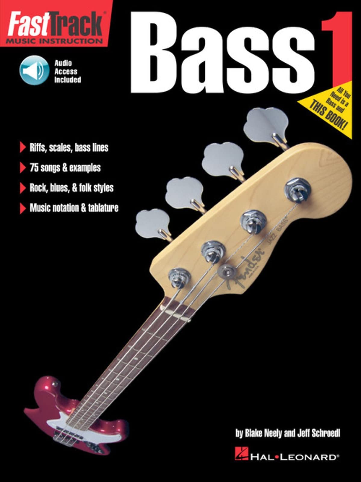 Fasttrack Bass Method - Book 1 (Book/Online Audio) (Fasttrack Series) Arts & Music