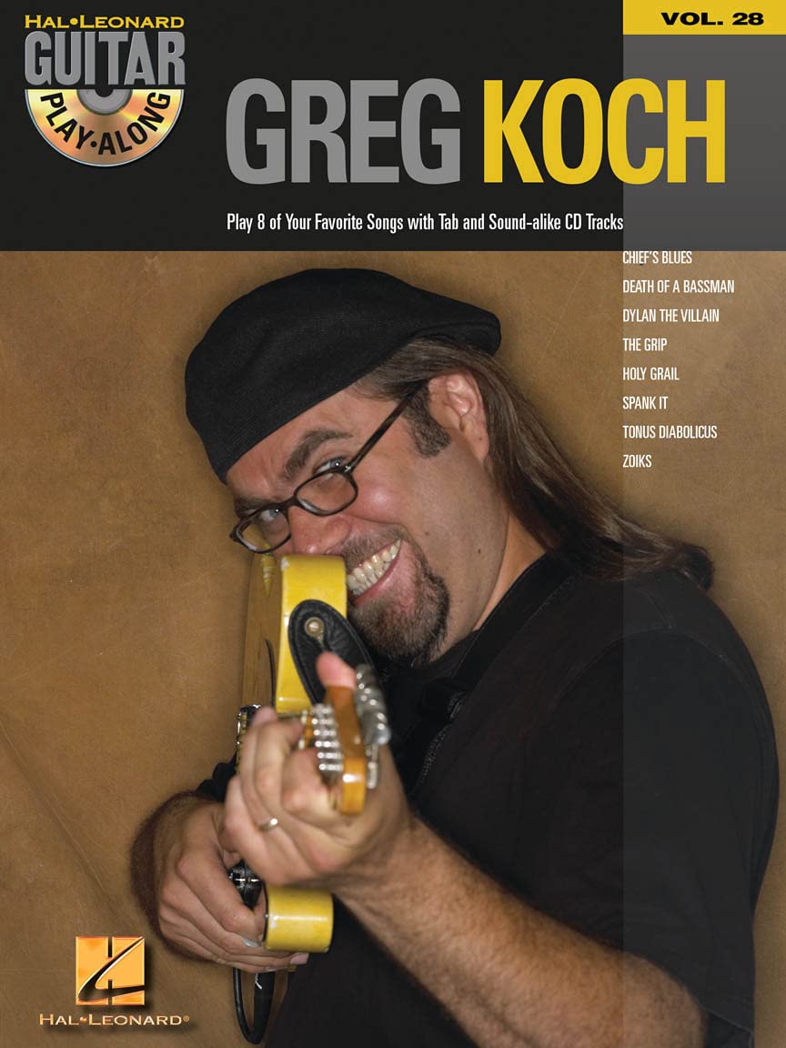 Gpa Volume 28 Greg Koch Book/Cd: Noten für Gitarre: Guitar Play-Along Volume 28 Social Sciences