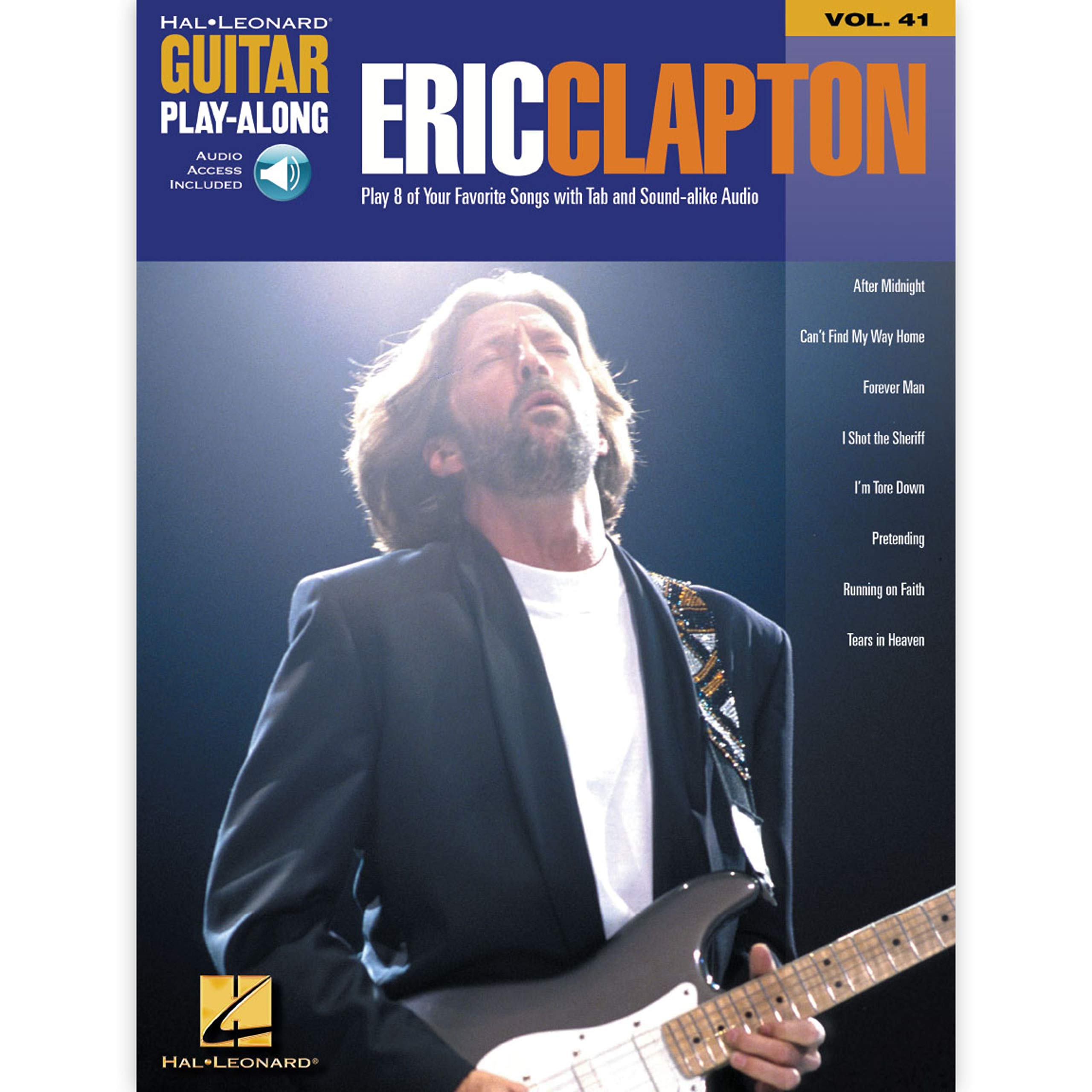 Guitar Play-Along Volume 41 Eric Clapton Tab Gtr Book/Cd (Hal Leonard Guitar Play-Along) Social Sciences