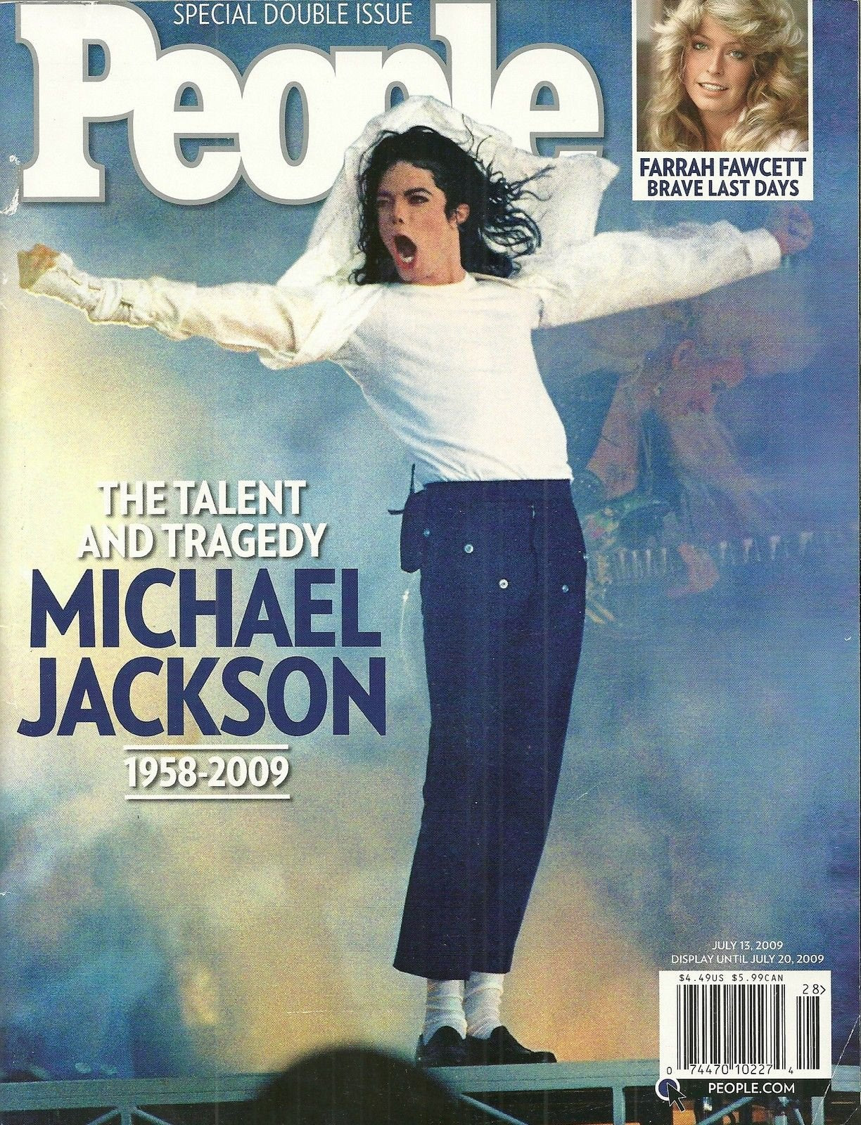 Michael Jackson Farewell Tribute * Farrah Fawcett * July 13, 2009 People Wekly Magazine SPECIAL DOUBLE ISSUE Books
