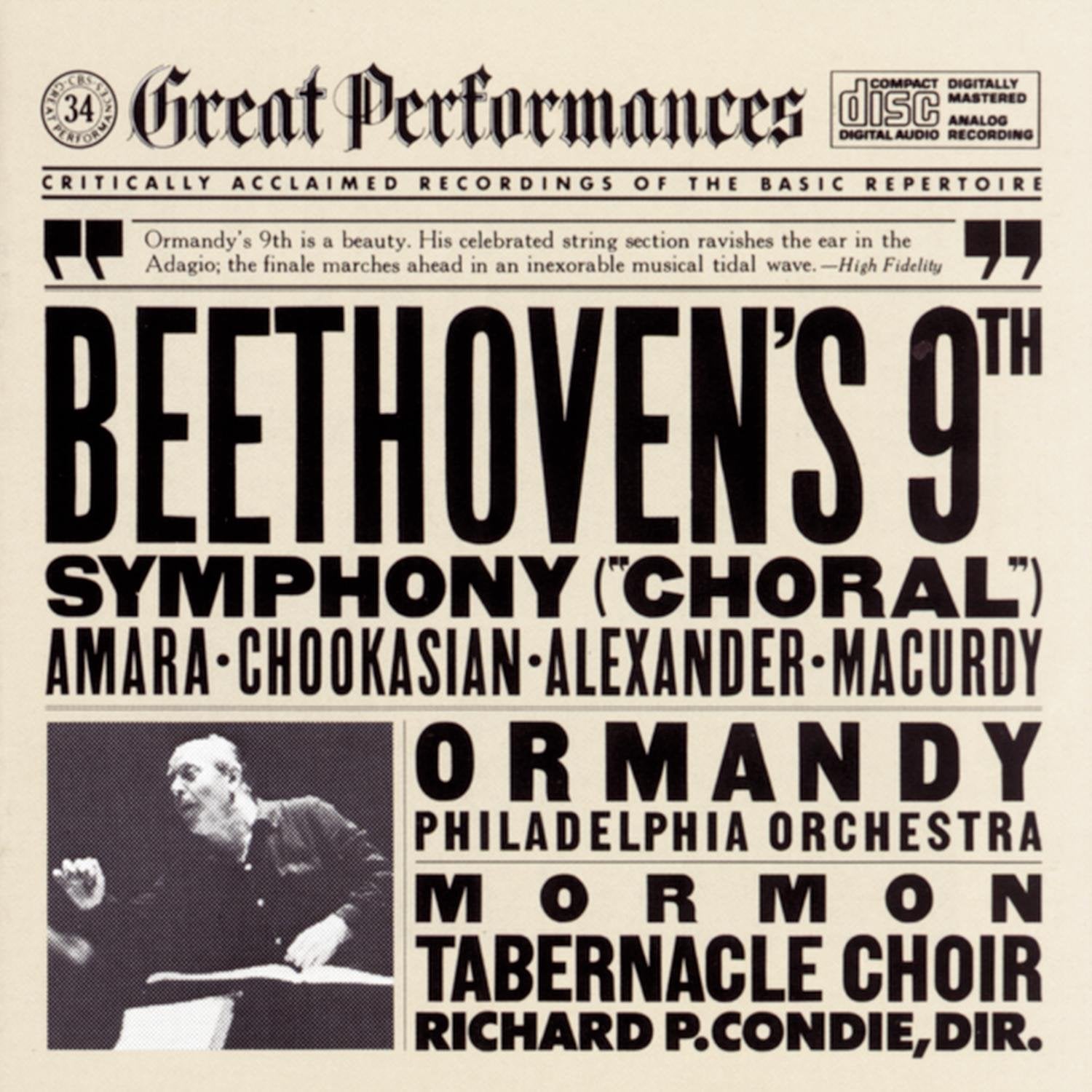 Product Image: Symphony 9 Choral