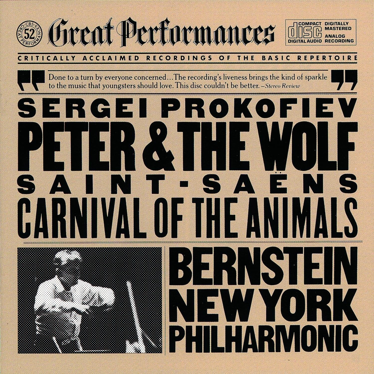 Peter & Wolf/Carnival Animals Classical