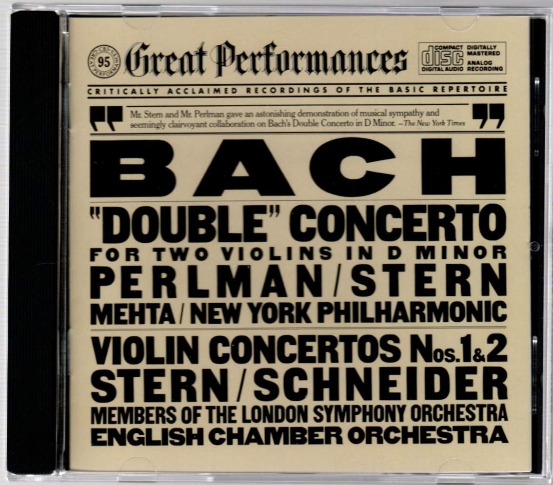 Concerto Double 2 Violins/Concerto Violin 1/2 Classical