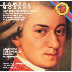 Symphonie Concertante/Concerto for Flute & Harp cd