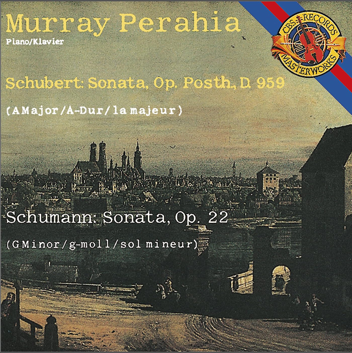 Schubert : Piano Sonata D. 959 / Schumman : Piano Sonata Op. 22 cd