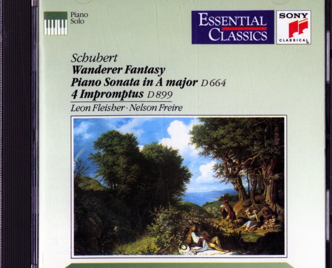 Sonata Piano D664/Wanderer Fantasia/Imp cd