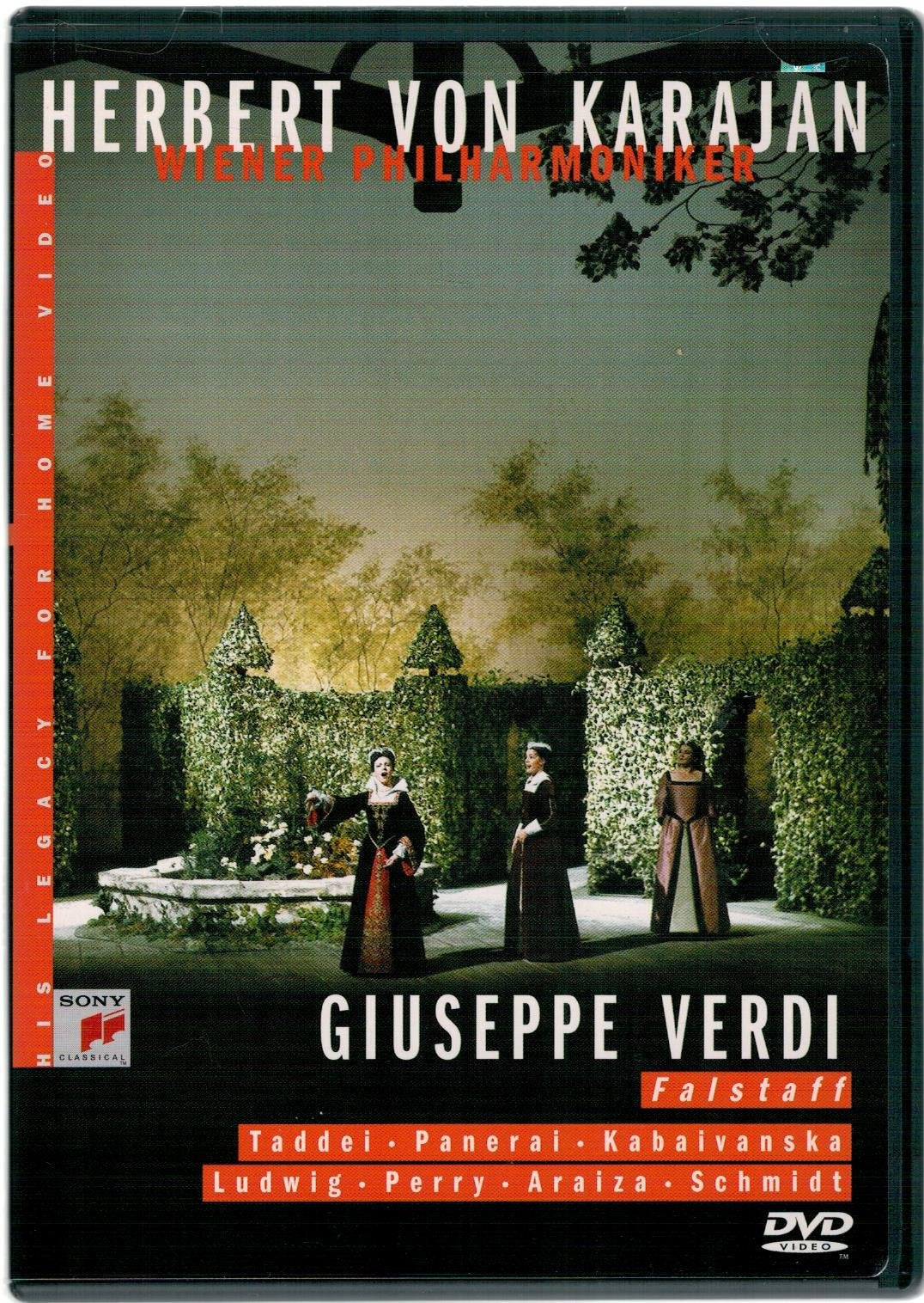 Herbert Von Karajan - His Legacy for Home Video: Giuseppe Verdi - Falstaff dvd