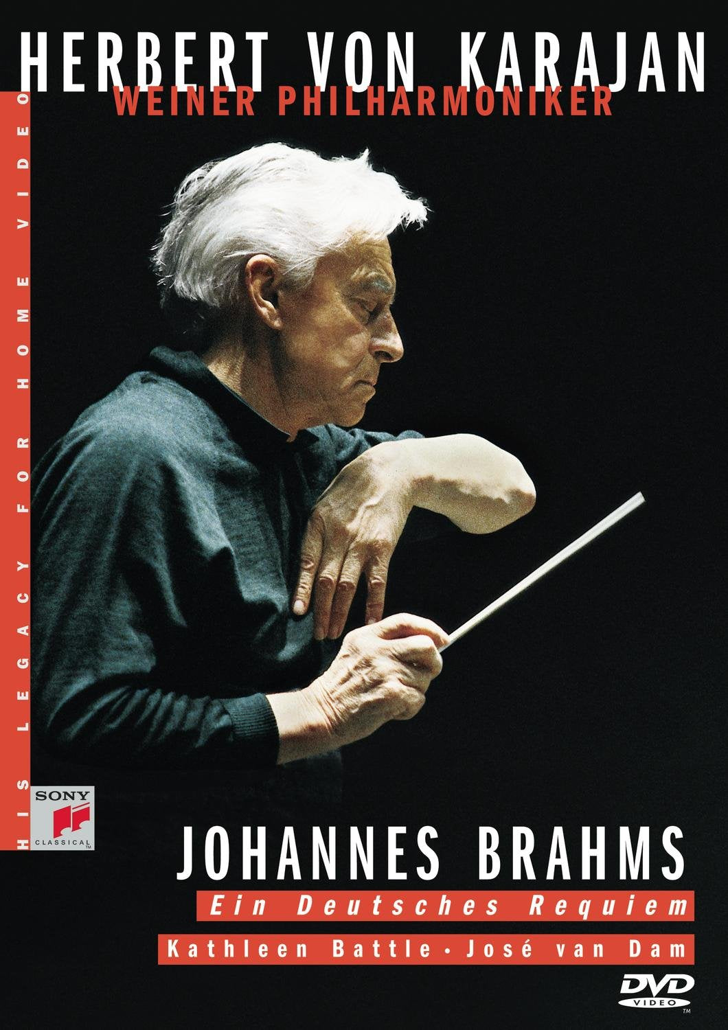 Herbert Von Karajan - His Legacy for Home Video: Brahms - German Requiem dvd