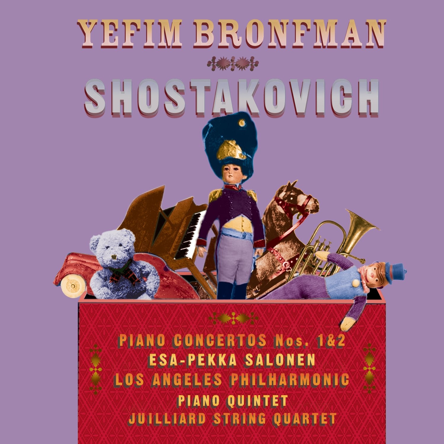Chostakovich : Concertos pour piano n° 1 et n° 2 - Quintette avec piano cd