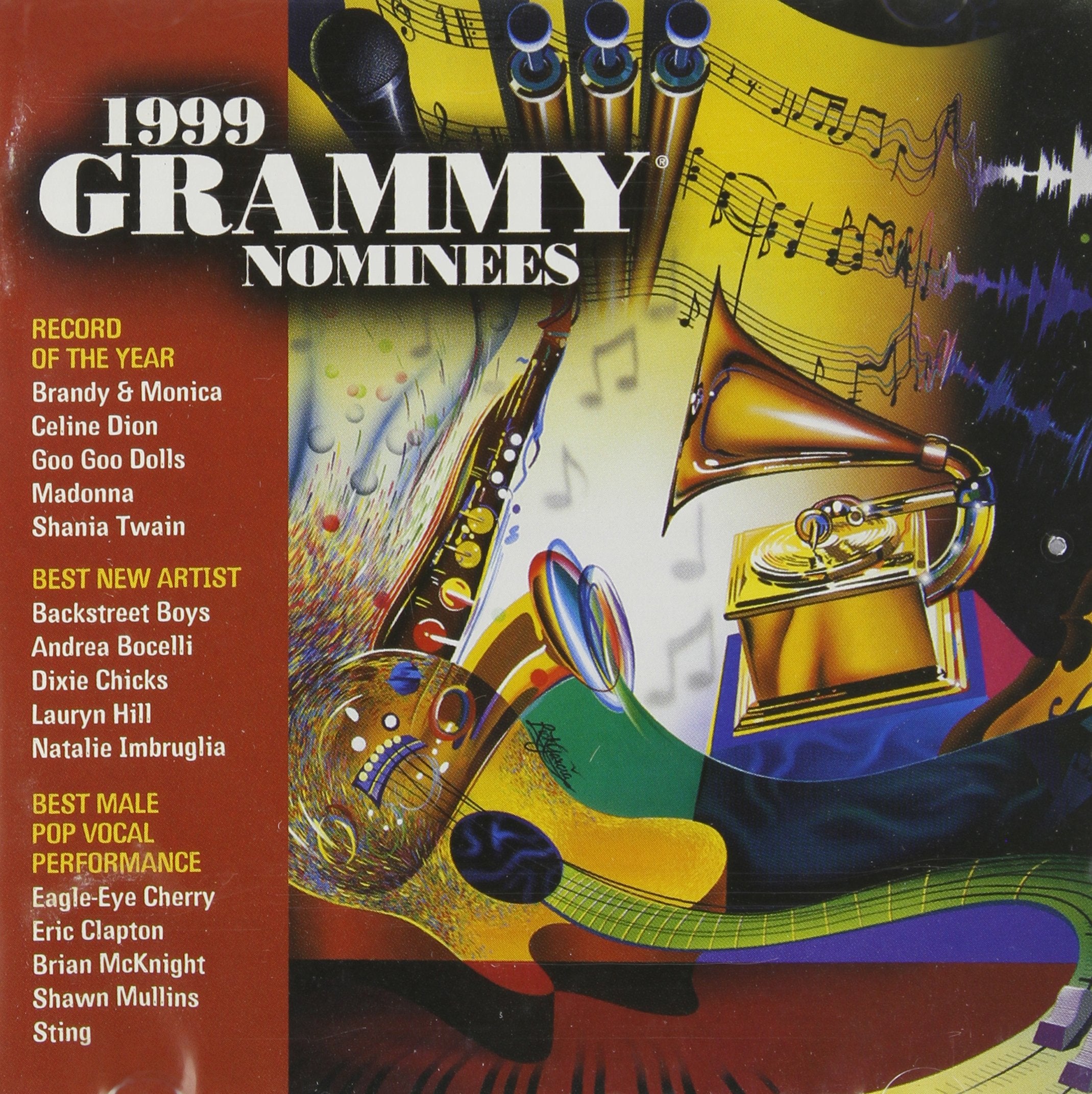 Product Image: Grammy Nominees 1999 Rock/Pop