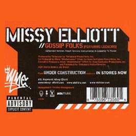 Missy Elliott Featuring Ludacris - Gossip Folks (us Pressing) cd