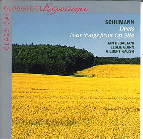 Schumann: Duets - Four Songs From Op. 98 A Classical