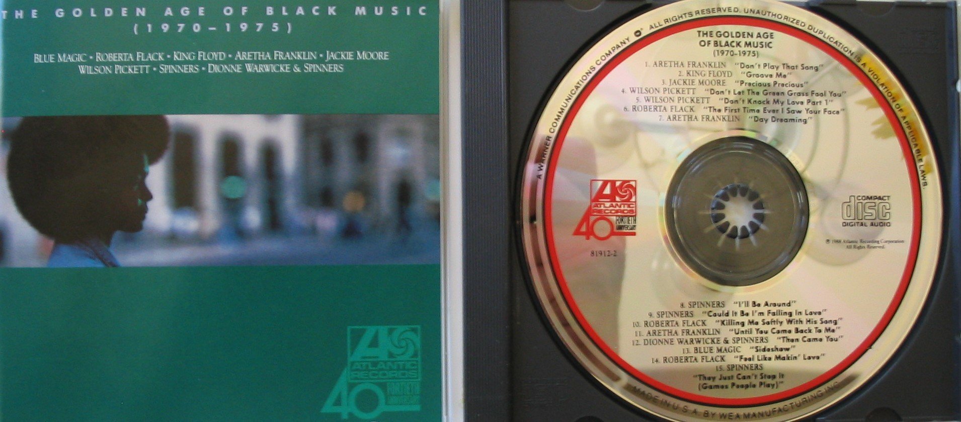 Golden Age Black Music 70-75 cd