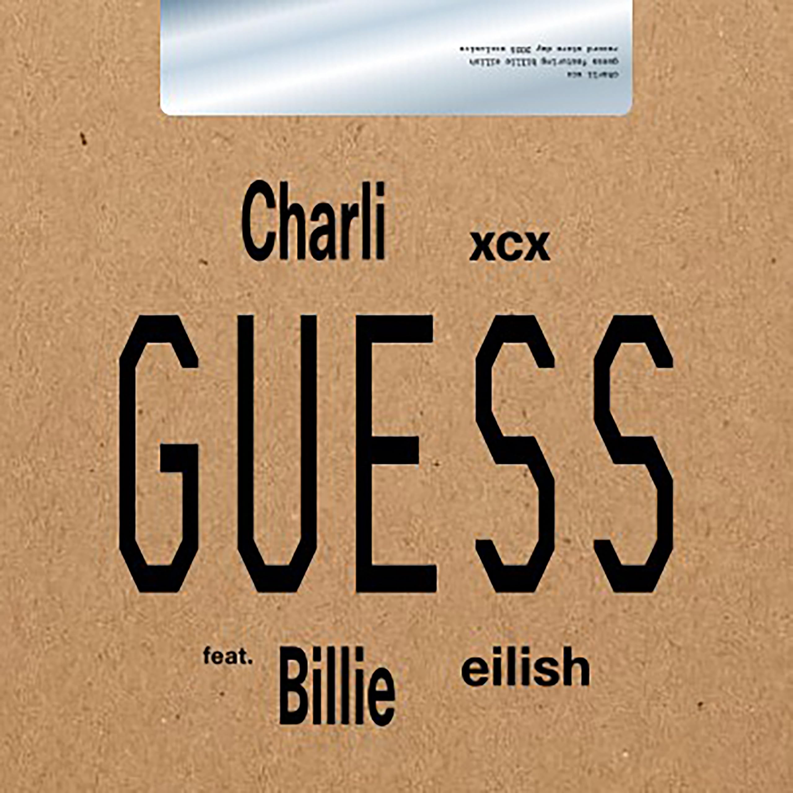 GUESS FEATURING BILLIE EILISH RSD 2025 LTD VINYL cd