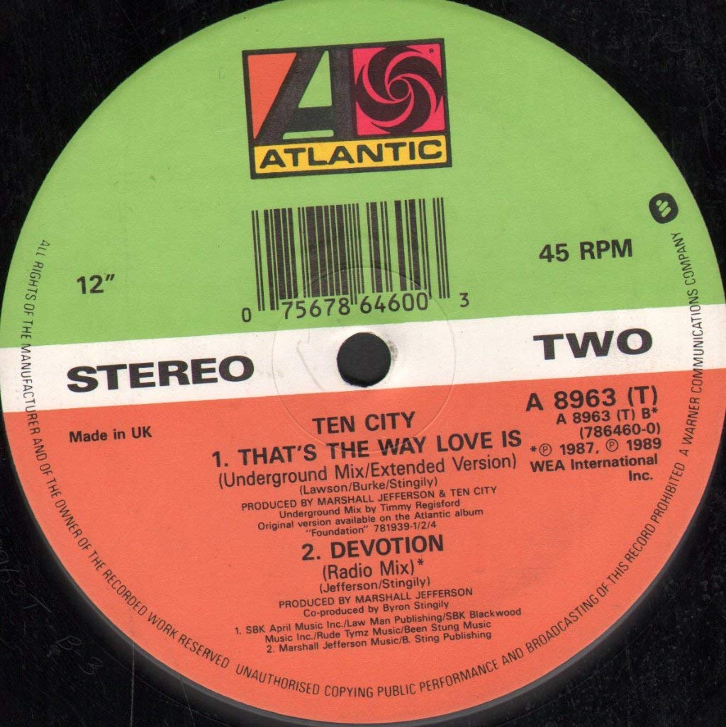 That's the way love is (Acieed Mix/Ext. Version, 1989) Music