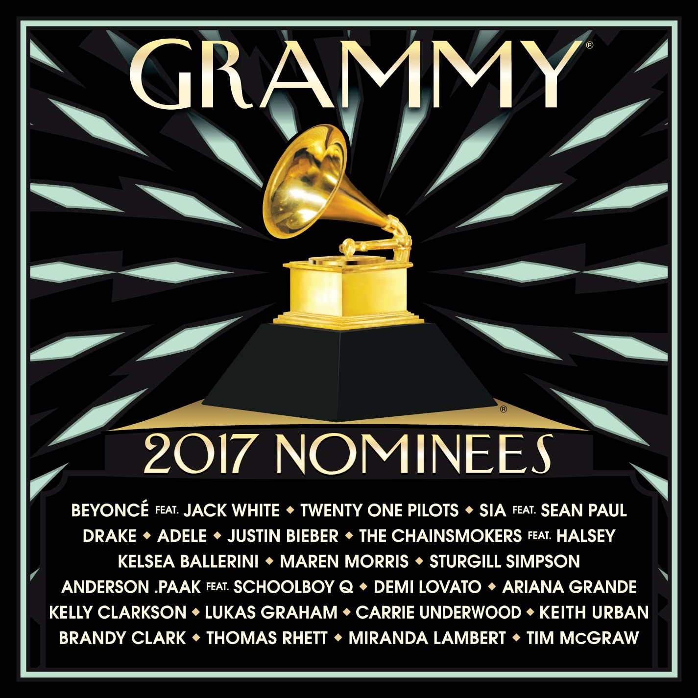 2017 Grammy Nominees Pop