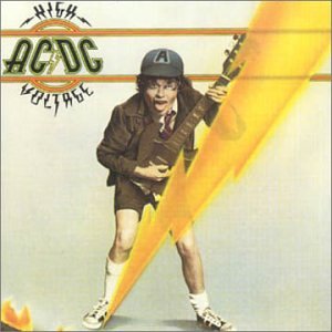 High Voltage (Mini Vinyl Replica) Metal & Hardrock
