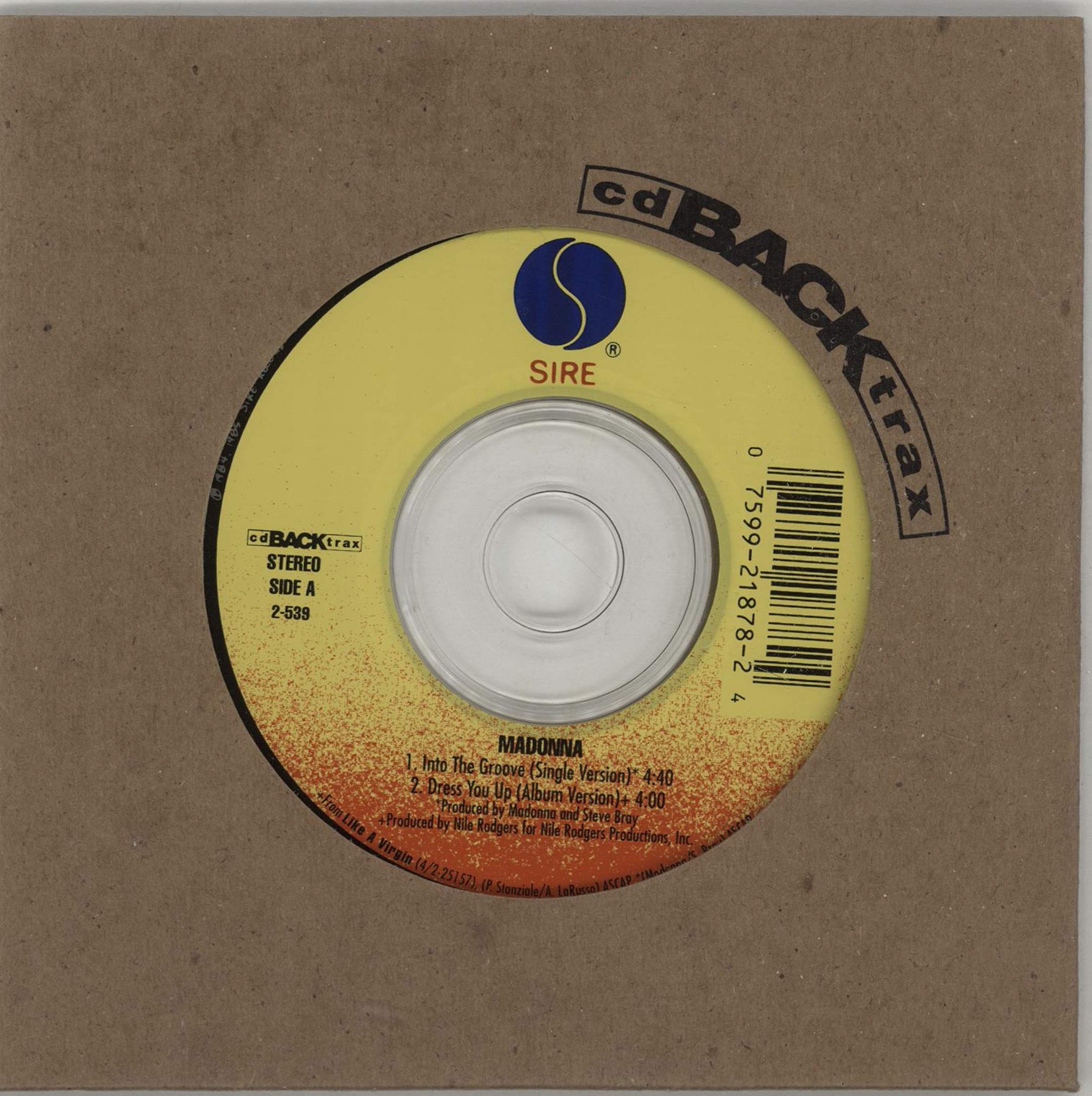 Into the Groove/Dress You Up Pop