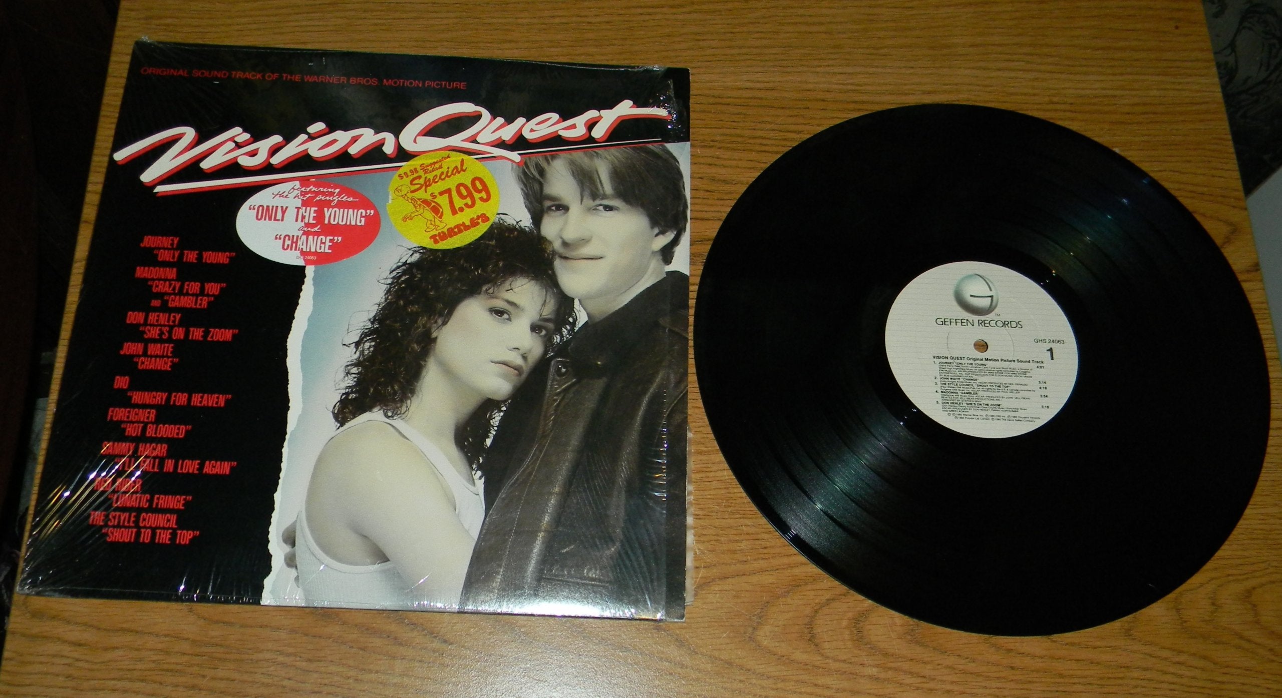 Product Image: Vision Quest - Soundtrack (LP, Cut-Out)